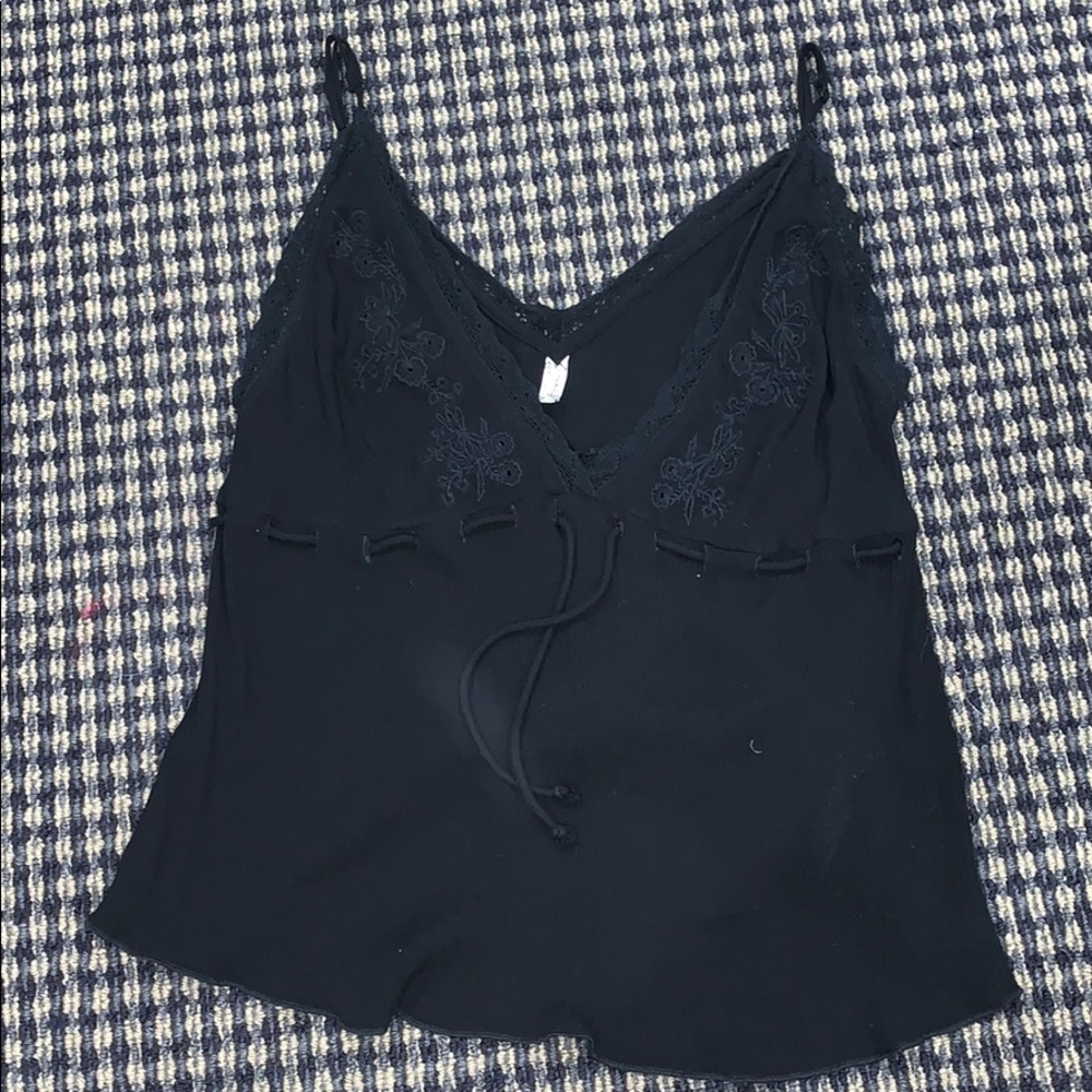 Free people Black camisole